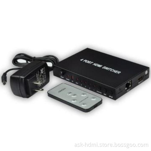 4 way HDMI switcher box
